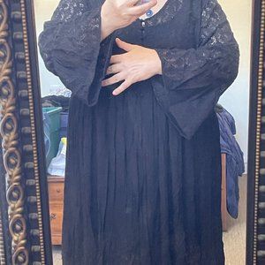 Simply Be Alice And You Black Lace Dress 3X Size 28 Pre-Owned Party Dress